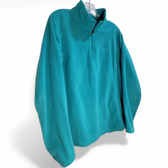 The North Face Polartec Classic Fleece 1/4 Zip Pullover Women's Medium - Picture 2 of 6